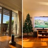 Photo 1: Living room with a terrace overlooking the Thames