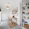 Photo 6: Office area behind bookcase off living room