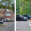 Photo 3: Parking and The flat outside view