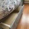 Photo 4: additional storage space under the bed