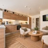 Photo 3: Kitchen diner with shared lounge area