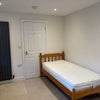 Photo 2: Behind the door (which will be locked) is our hallway to our own kitchen. You enter the room from a 