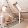 Photo 4: Loft space with bean bags, desk and chair 