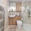 Photo 4: Modern upstairs bathroom