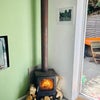 Photo 9: Gorgeous woodburner