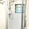 Photo 17: Bathroom shared with only one other, cleaned weekly by our team