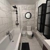 Photo 9: High standard Shared bathroom with good storage.  