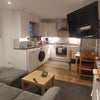 Photo 2: living room/kitchen
