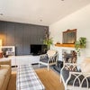 Photo 6: Cosy living room with wood burning stove