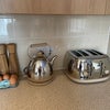 Photo 2: Kitchen utensils, also microwave and gas oven