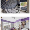 Photo 4: Purple bedroom- double (available)Top bedroom- taken 