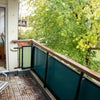 Photo 2: South facing balcony off the living room