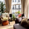 Photo 5: Lounge - super high ceilings and very sunny - period flat