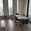 Photo 4: Kitchen area + dining table with balcony access 
