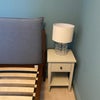 Photo 4: Side table and lamp