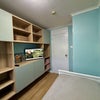 Photo 2: New fitted Ikea wall unit - lots of space