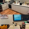 Photo 2: Kitchen and dining area - has a long table w/ 6 chairs