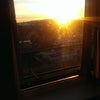 Photo 7: The sunrise from room to rent yesterday. Like a dazzling egg yolk in the sky.