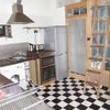 Photo 4: kitchen, with bathroom at the back