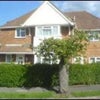 Photo 6: The flat is attached to this large detached house in a tree lined family street.