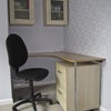 Photo 2: Work area within the room.