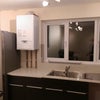 Photo 2: Kitchen with large american style fridge freezer