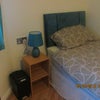 Photo 2: Single bed that converts to double.  Plug sockets with USB ports