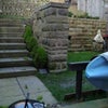 Photo 4: 4 tier back garden with barbeque area and stone walled areas