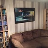 Photo 2: Picture of the lounge, mostly to show off my wallpapering 