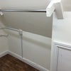 Photo 4: Dressing room hanger space, additional space will be provided with a portable hanger