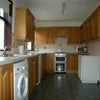 Photo 2: large kitchen with sep dining