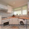 Photo 2: Open plan kitchen: gas hob/electric oven, fridge freezer and washer/ dryer