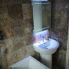 Photo 3: New Marble Tiled Bathroom
