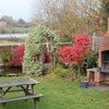 Photo 3: Garden overlooking lake