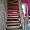 Photo 5: Stairs up to living room