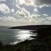 Photo 2: the village from the coast path