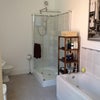 Photo 5: Large bathroom -- walk in shower and full-size bath!