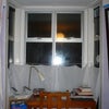 Photo 4: Good sized table to work at in dormer window