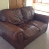 Photo 4: Leather sofa at speeds pingle