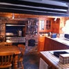 Photo 3: FARMHOUSE KITCHEN WITH BEAMED CEILING