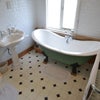 Photo 3: Beautiful bathroom with elegant slipper bath