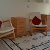 Photo 7: The room as a sitting room, with sleeping area in loft