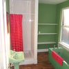 Photo 4: Bathroom (now with white shower curtain!)