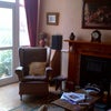 Photo 2: Old school lounge with big HD television.