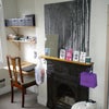 Photo 2: Desk and Chimney in the room
