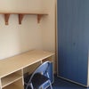 Photo 2: Desk and wardrobe
