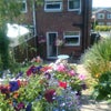 Photo 4: Rear garden from raised patio area