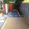 Photo 4: Garden with deck, great for summer evenings!