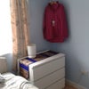 Photo 2: Bedroom drawers & open clothes rail / shelf