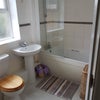 Photo 5: Clean bathroom with shower and bath